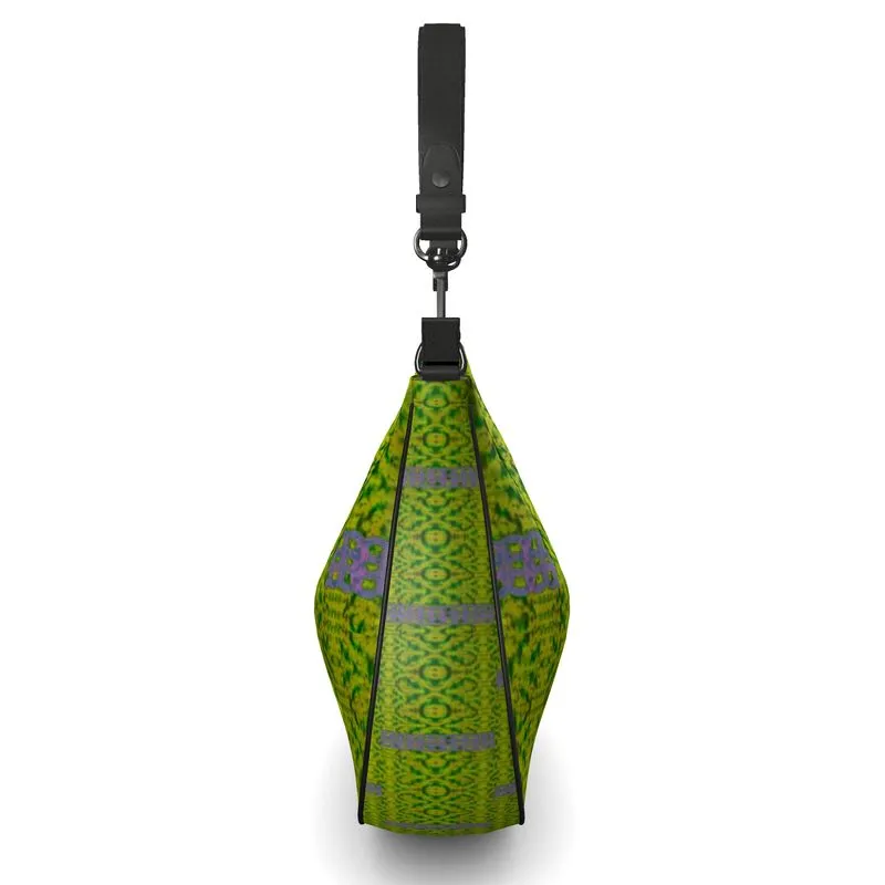 Leather Curve Hobo Bag (Chain Collection) RJSTH@Fabric#5 RJSTHs2021 RJS