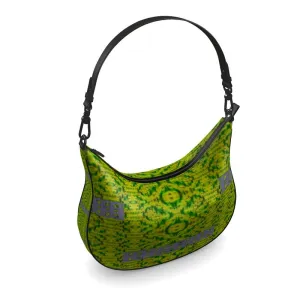 Leather Curve Hobo Bag (Chain Collection) RJSTH@Fabric#5 RJSTHs2021 RJS