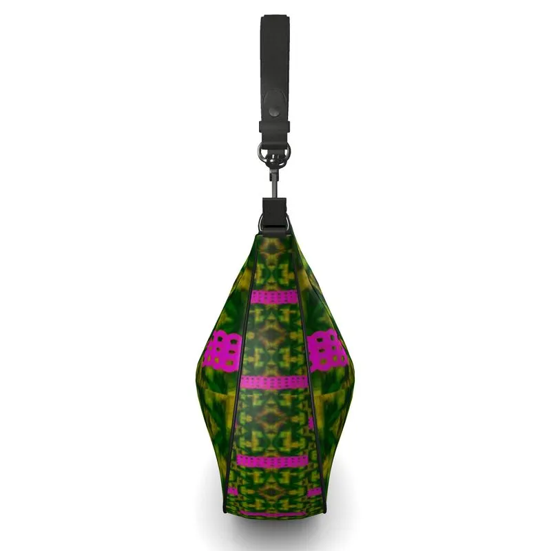 Leather Curve Hobo Bag (Chain Collection) RJSTH@Fabric#7 RJSTHs2021 RJS