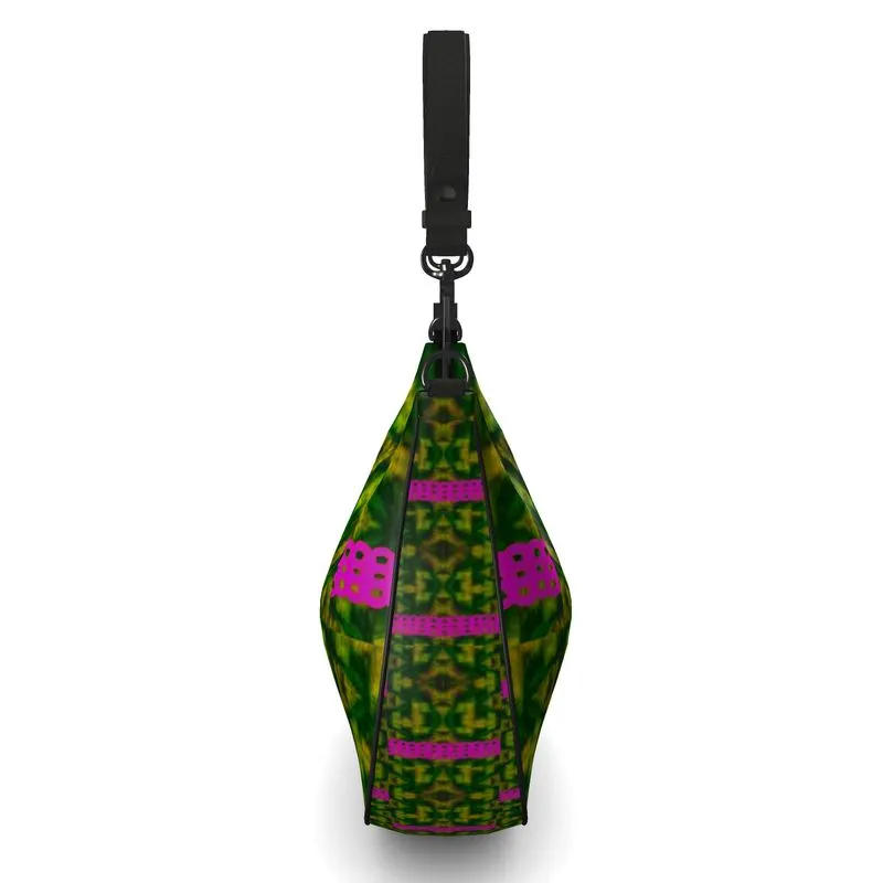 Leather Curve Hobo Bag (Chain Collection) RJSTH@Fabric#7 RJSTHs2021 RJS