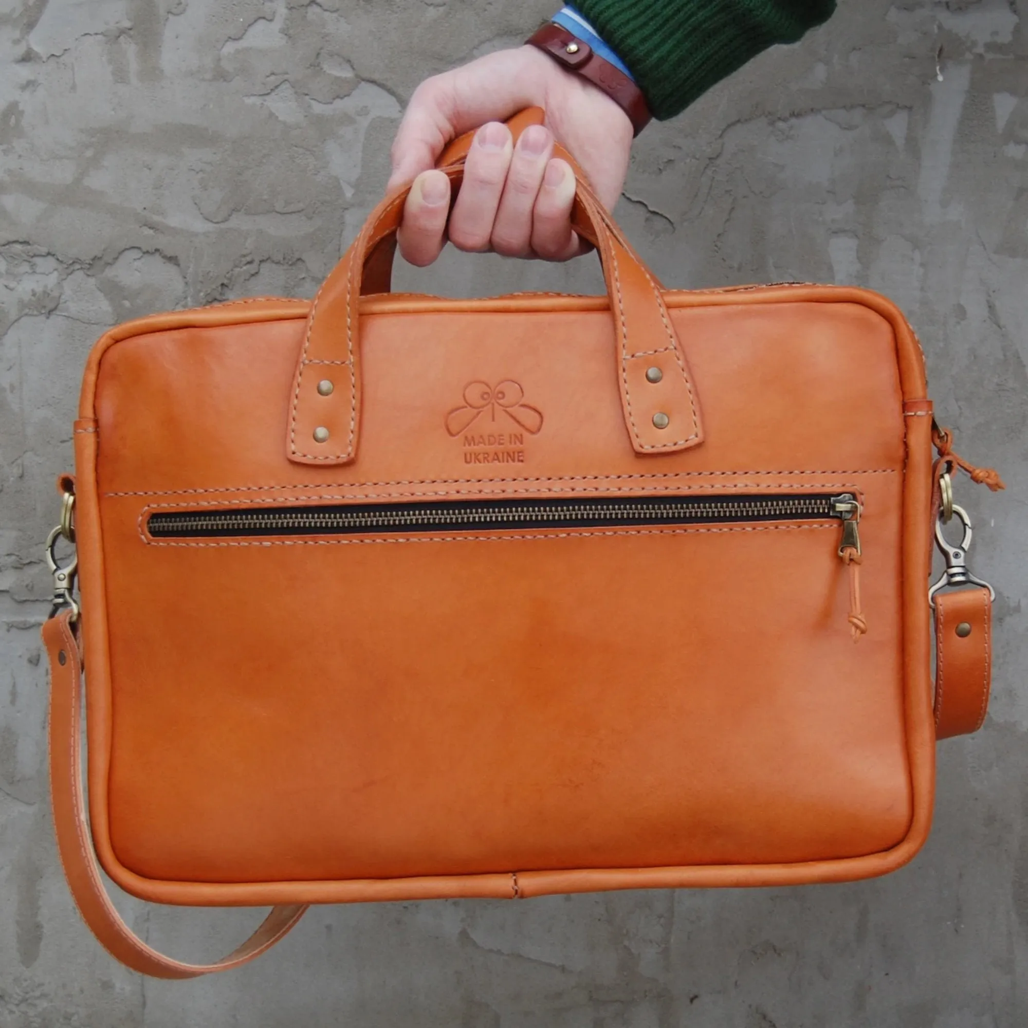 LEATHER DAILY BRIEFCASE