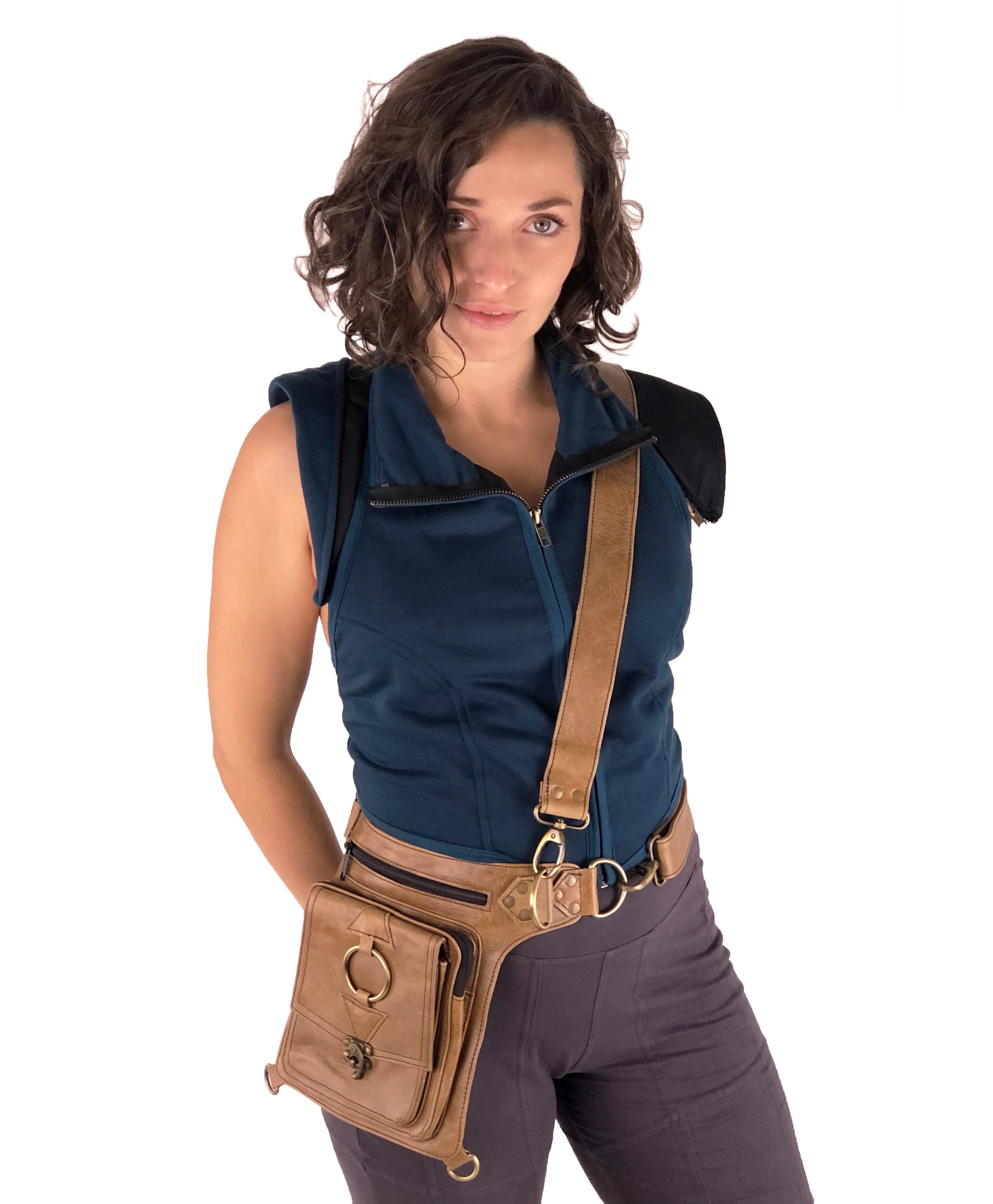 Leather Eclipse Brass