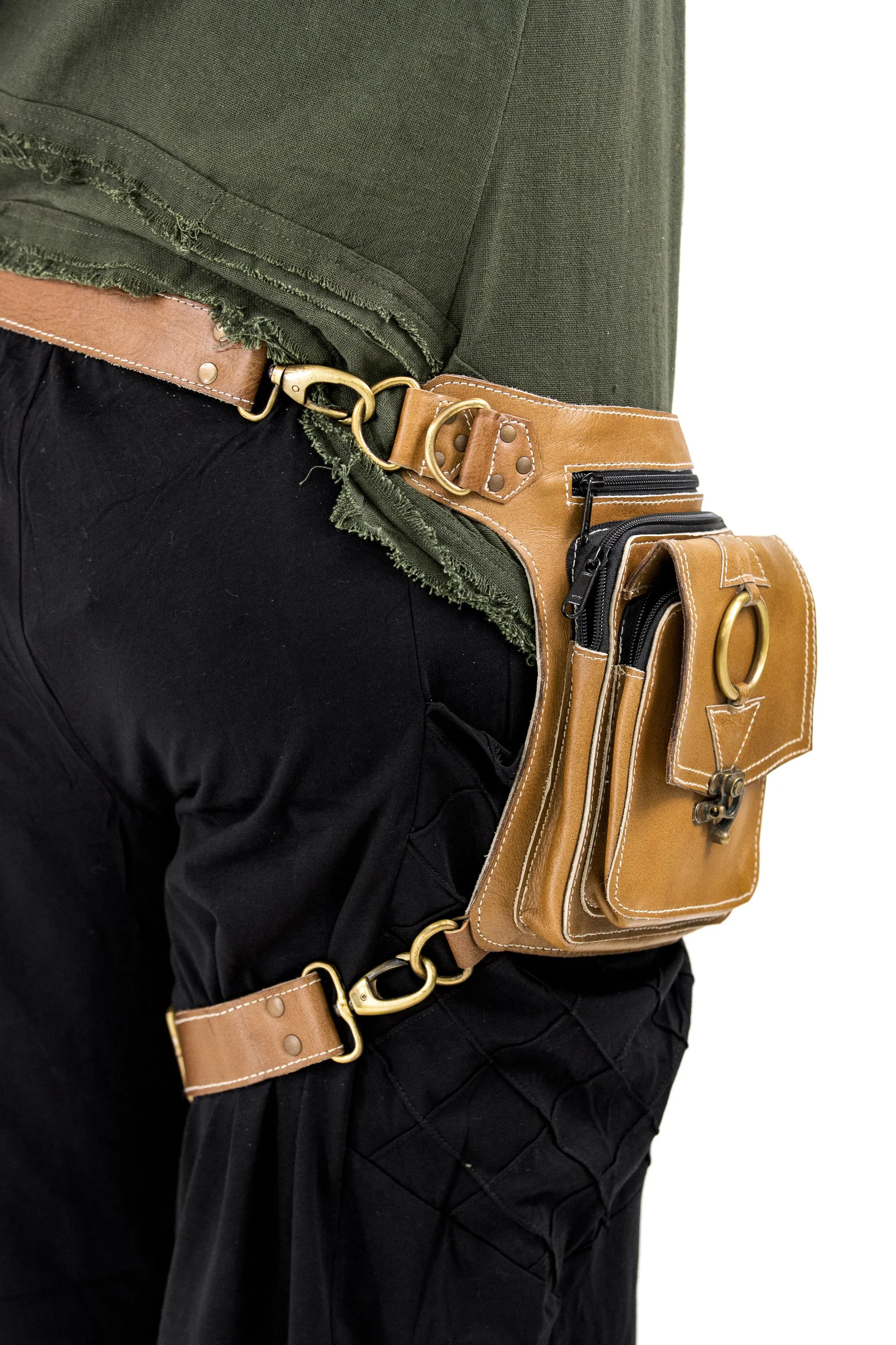 Leather Eclipse Brass