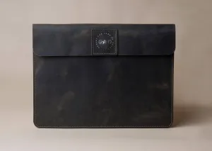 Leather File Folder | Khaki Green