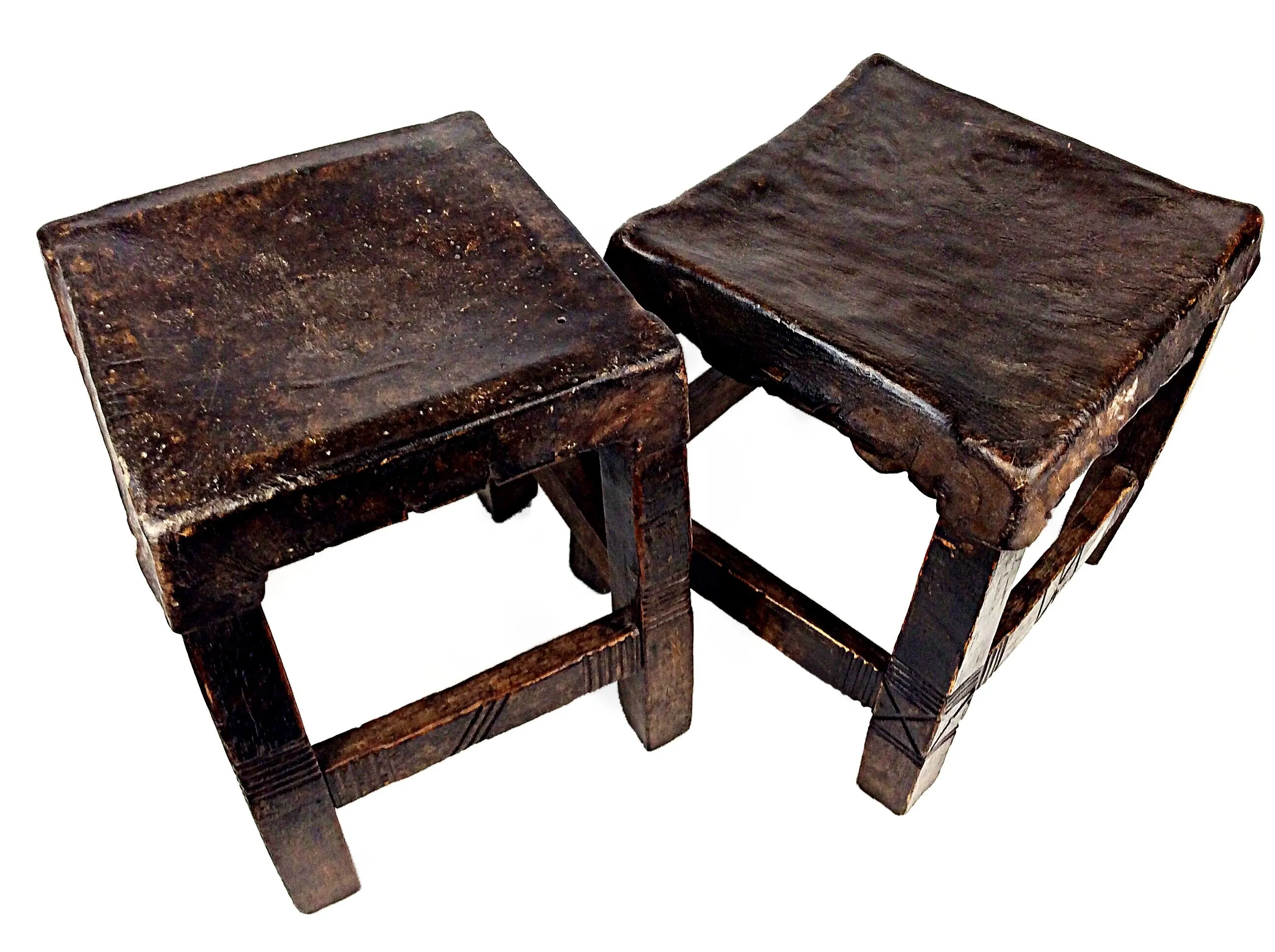 Leather Stool