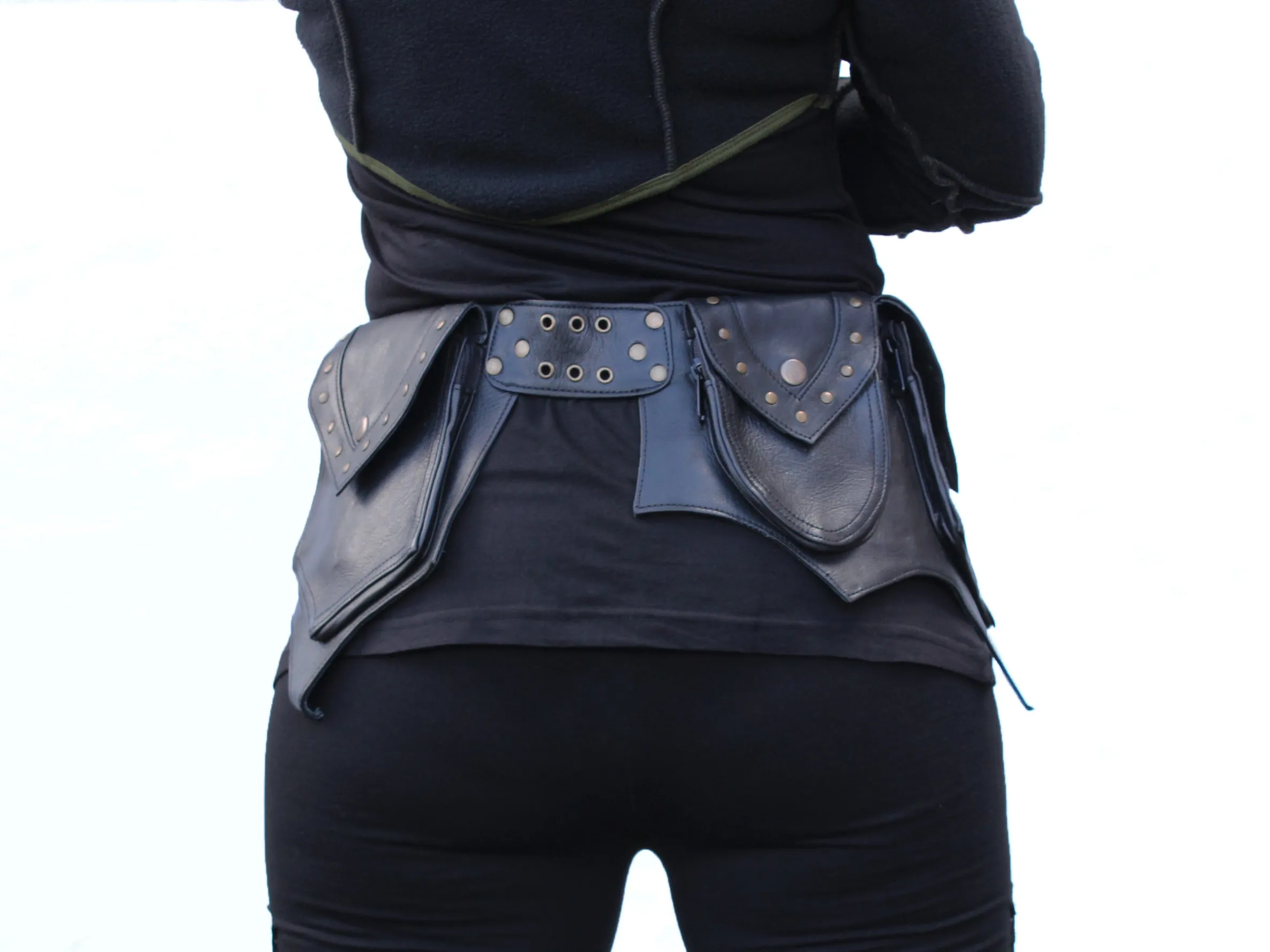 Leather Warlock Belt