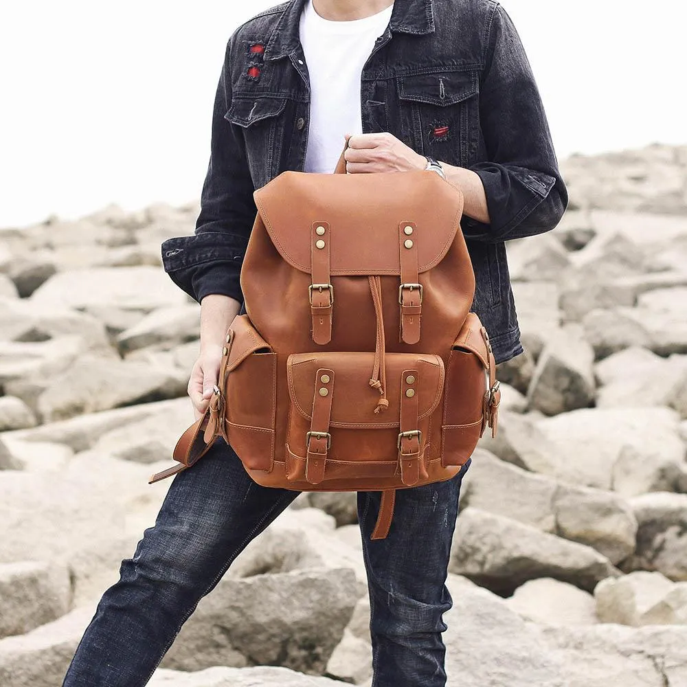 Leder Reiserucksack | WATERLOO