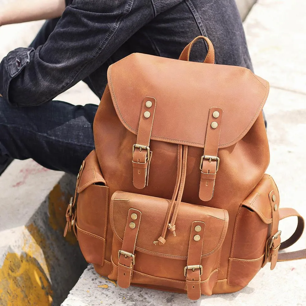Leder Reiserucksack | WATERLOO