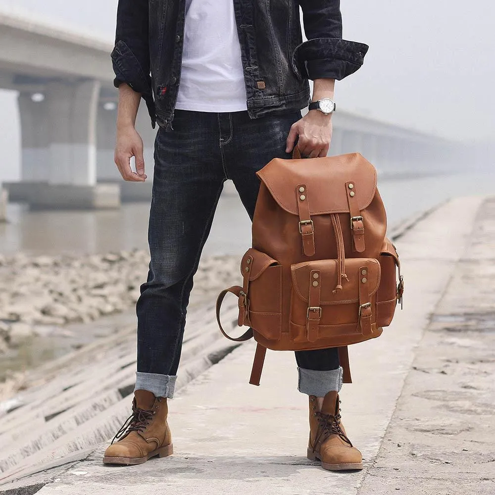 Leder Reiserucksack | WATERLOO