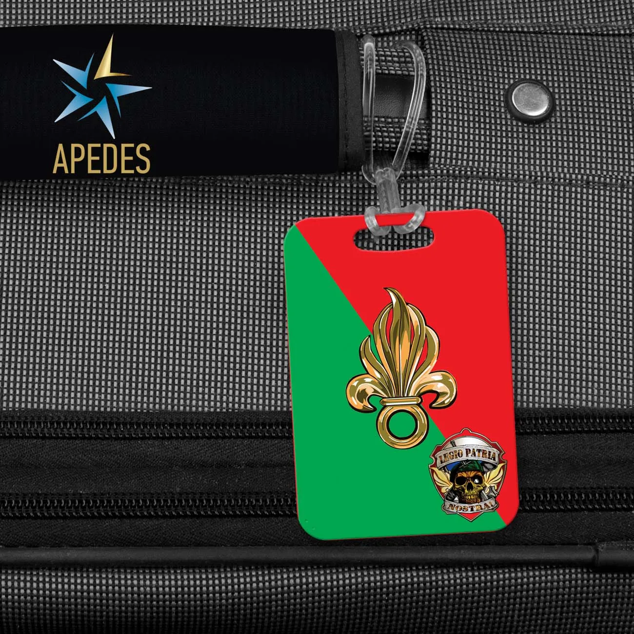 Legio Patria Nostra French Foreign Legion Rectangle Luggage Tag