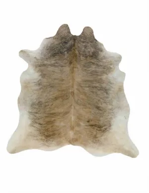 Light Tan Brindle Cowhide Rug - L