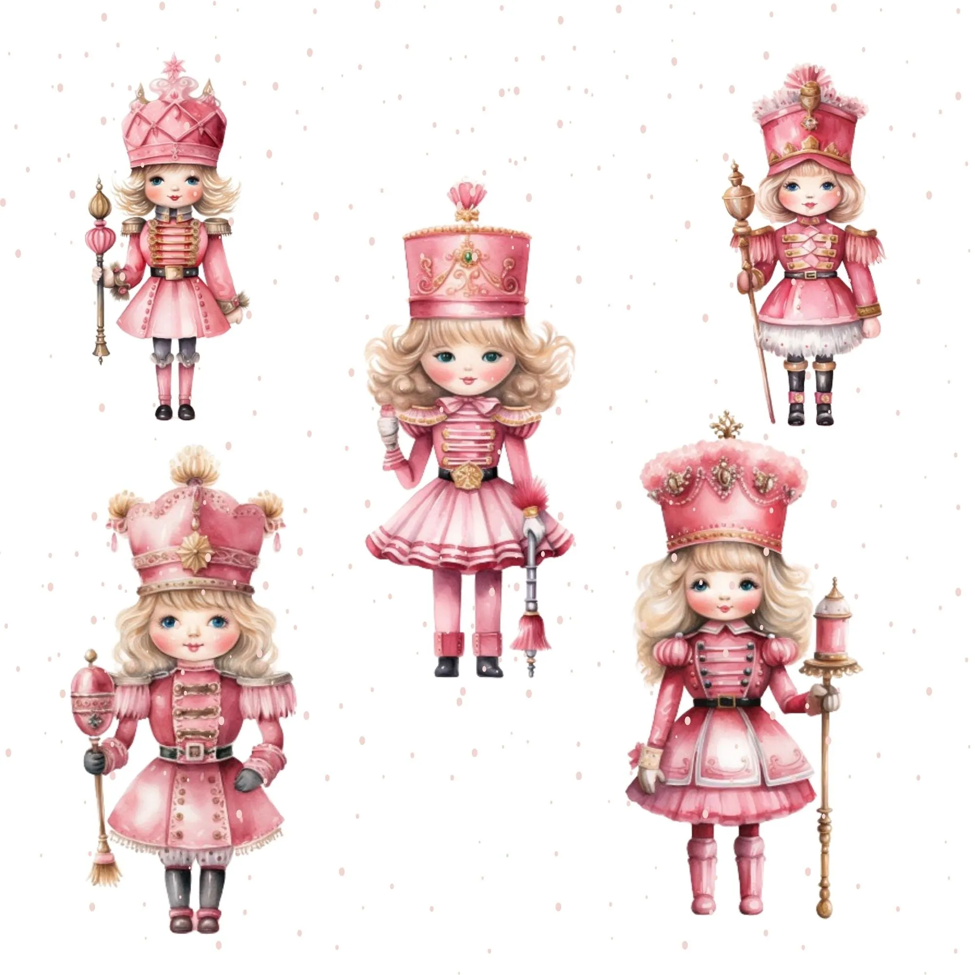 Little Princess Clipart, Watercolor Princess Clipart, Little Princess Ornaments,  Baby Princess, Castle Sublimation Design, Princess Birthday, Fairytale Princes 019