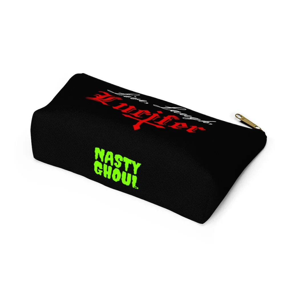 Live Laugh Lucifer Accessory Pouch w T-bottom