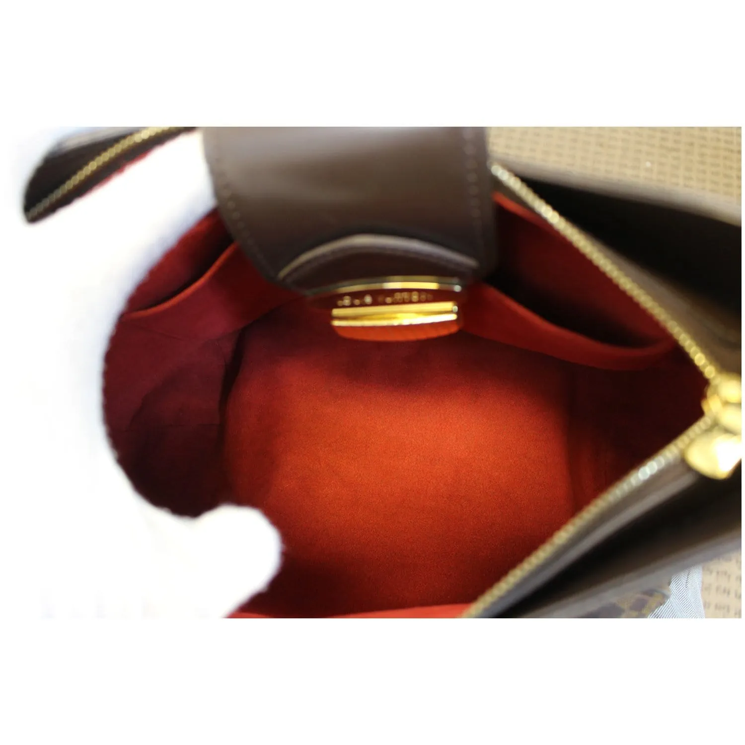 LOUIS VUITTON Damier Ebene Sistina MM Shoulder Bag