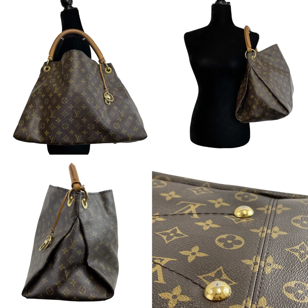 Louis Vuitton - LV Artsy MM - Brown Monogram Shoulder Bag
