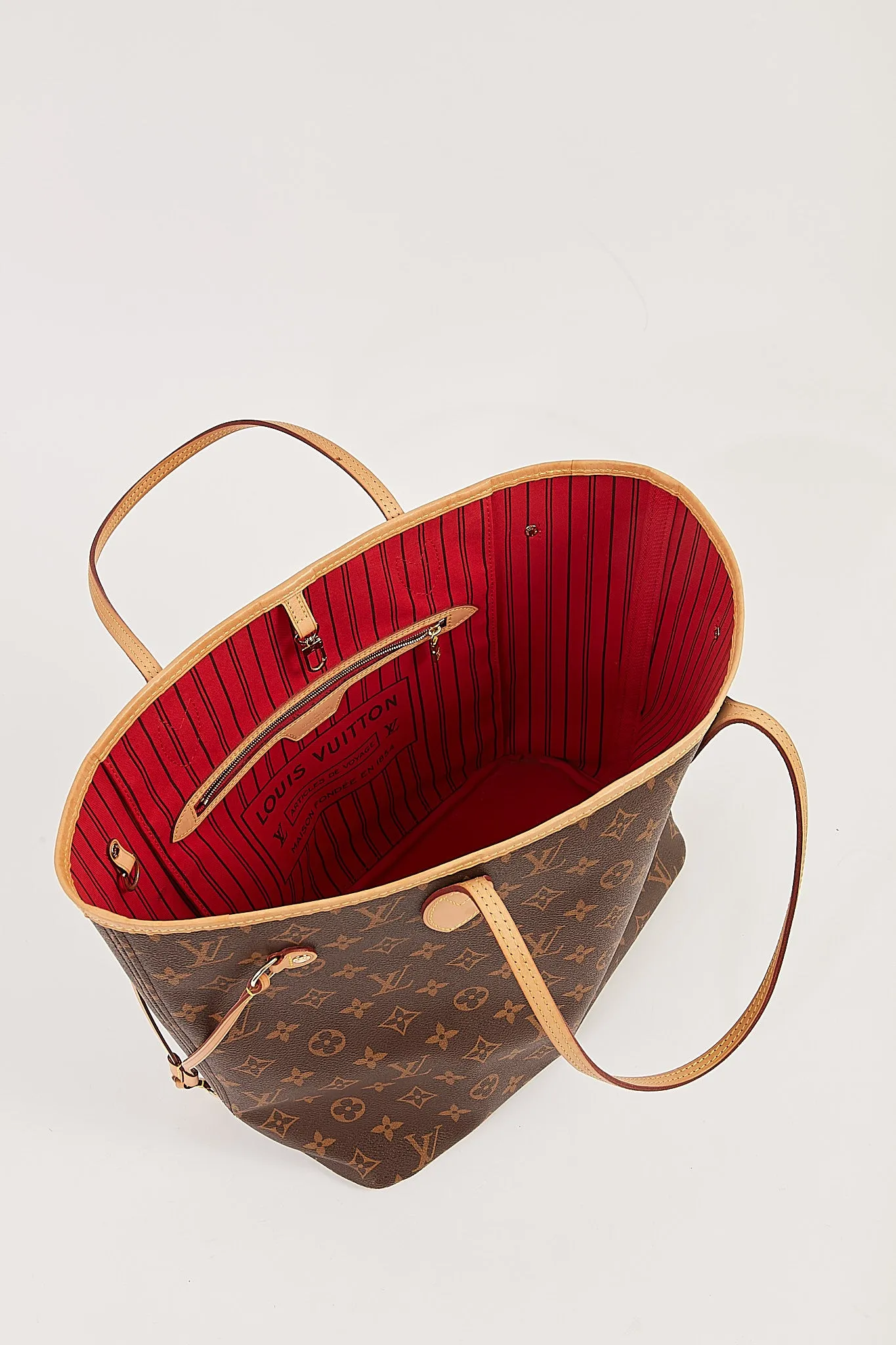 Louis Vuitton Monogram Canvas Neverfull MM Tote Bag