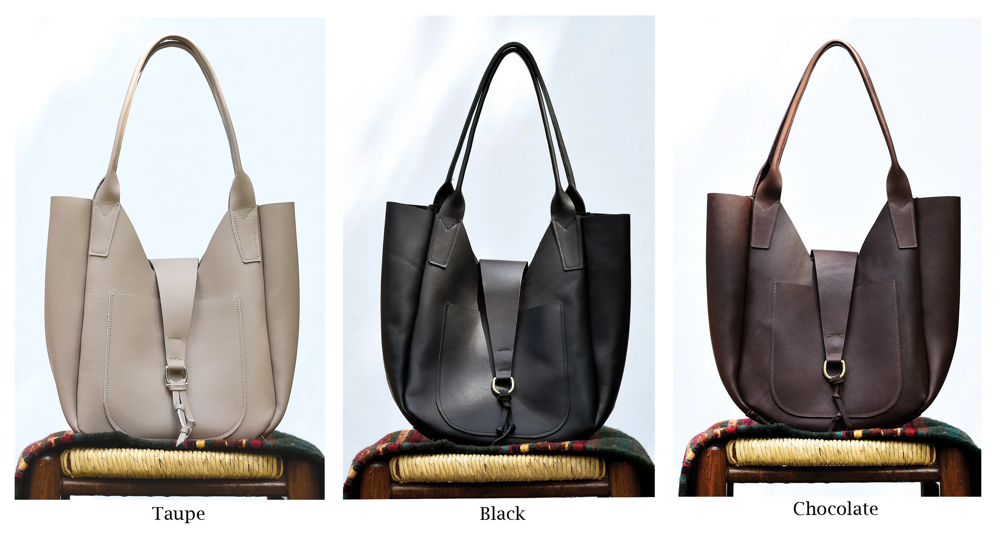 Lucy Leather Tote