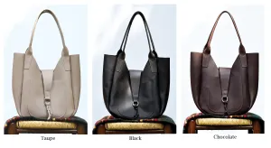 Lucy Leather Tote
