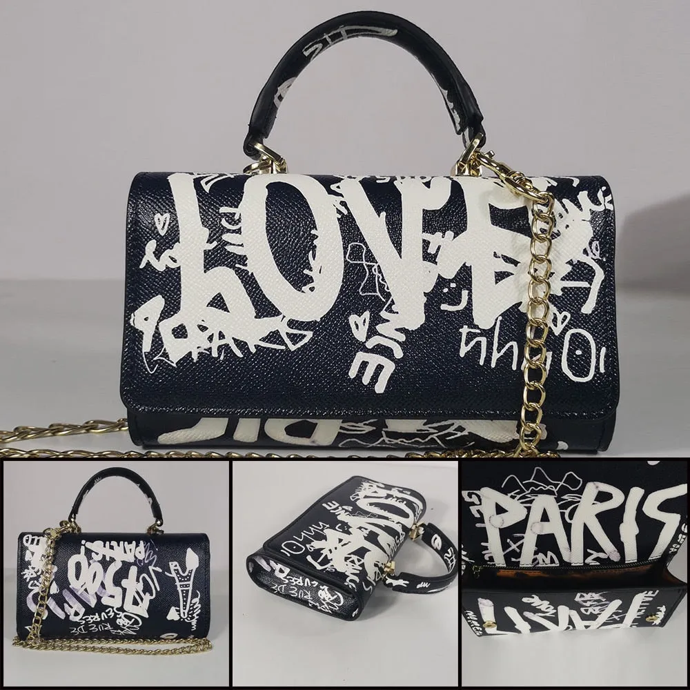 Luxury Flowered Themen vintage handbag
