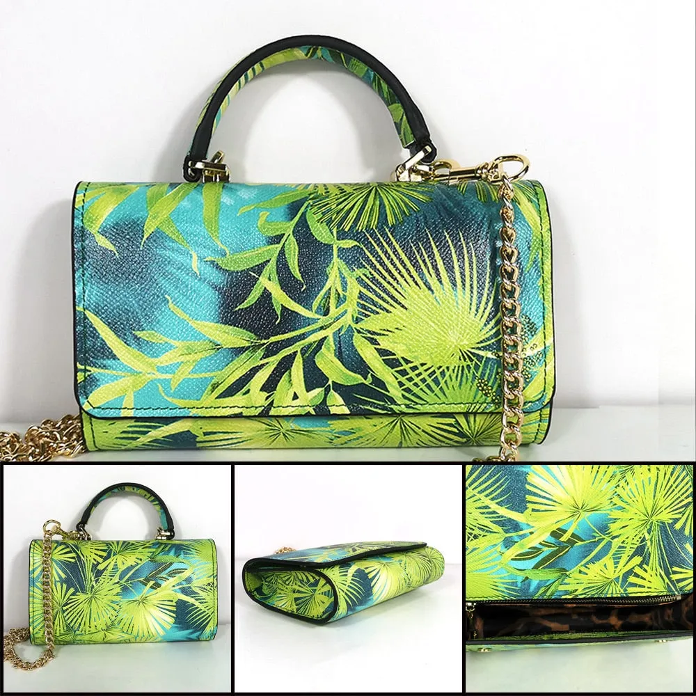 Luxury Flowered Themen vintage handbag