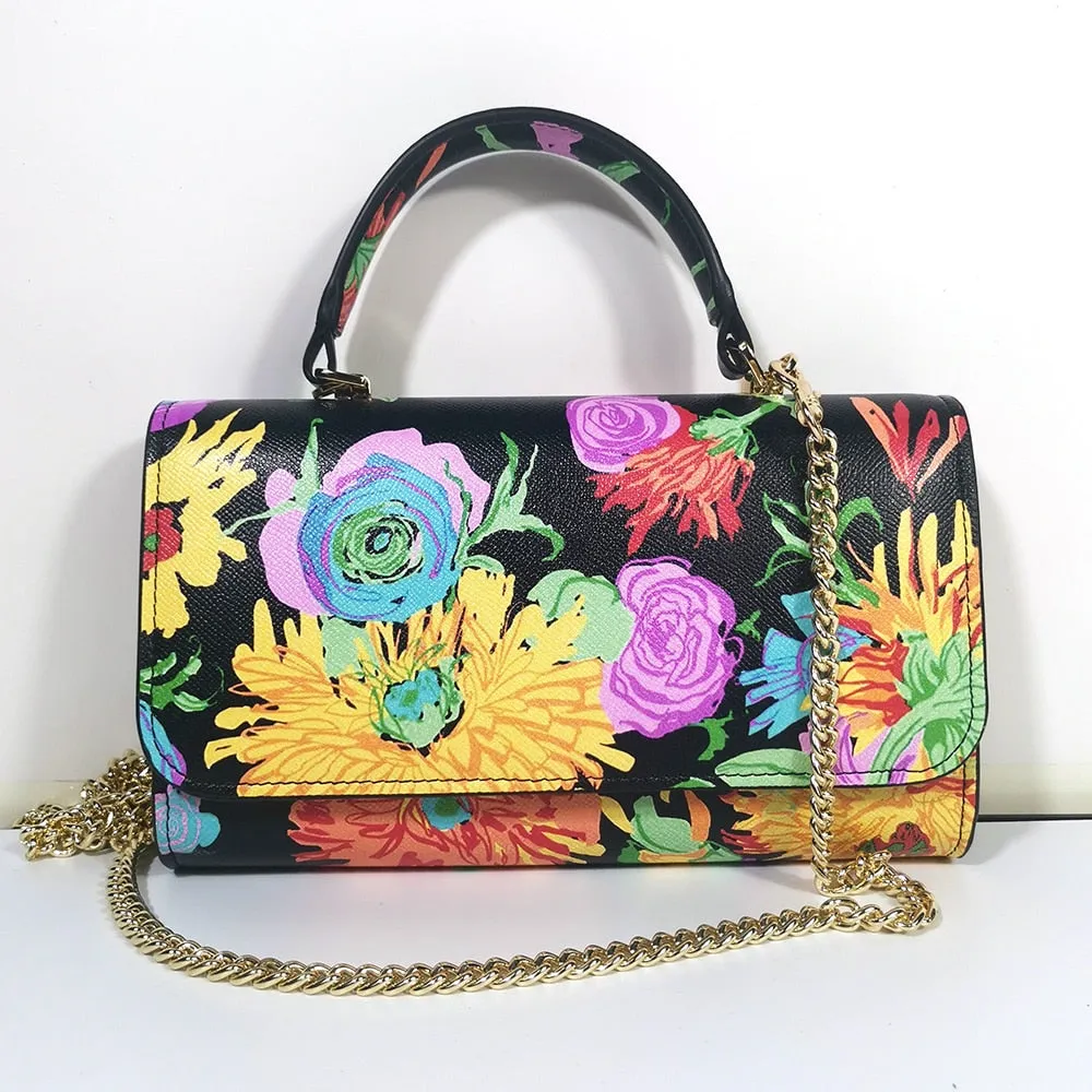 Luxury Flowered Themen vintage handbag