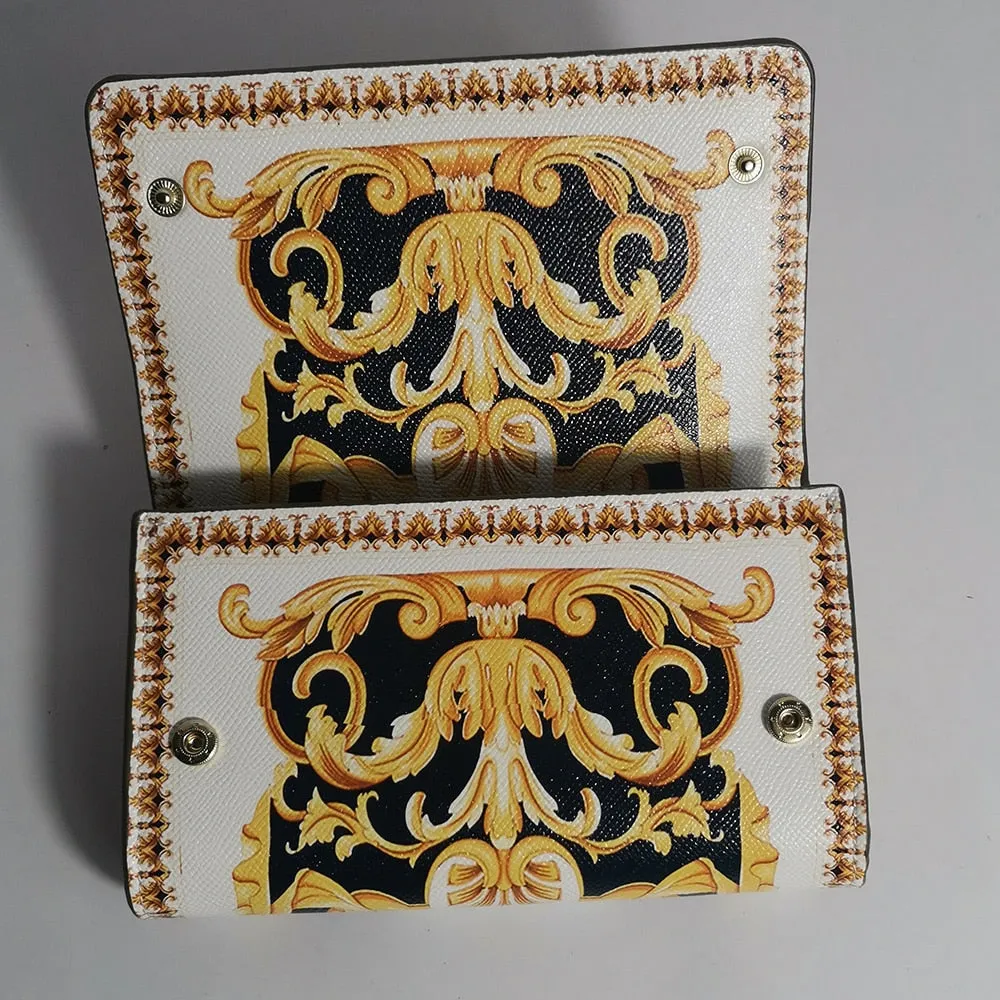 Luxury Flowered Themen vintage handbag