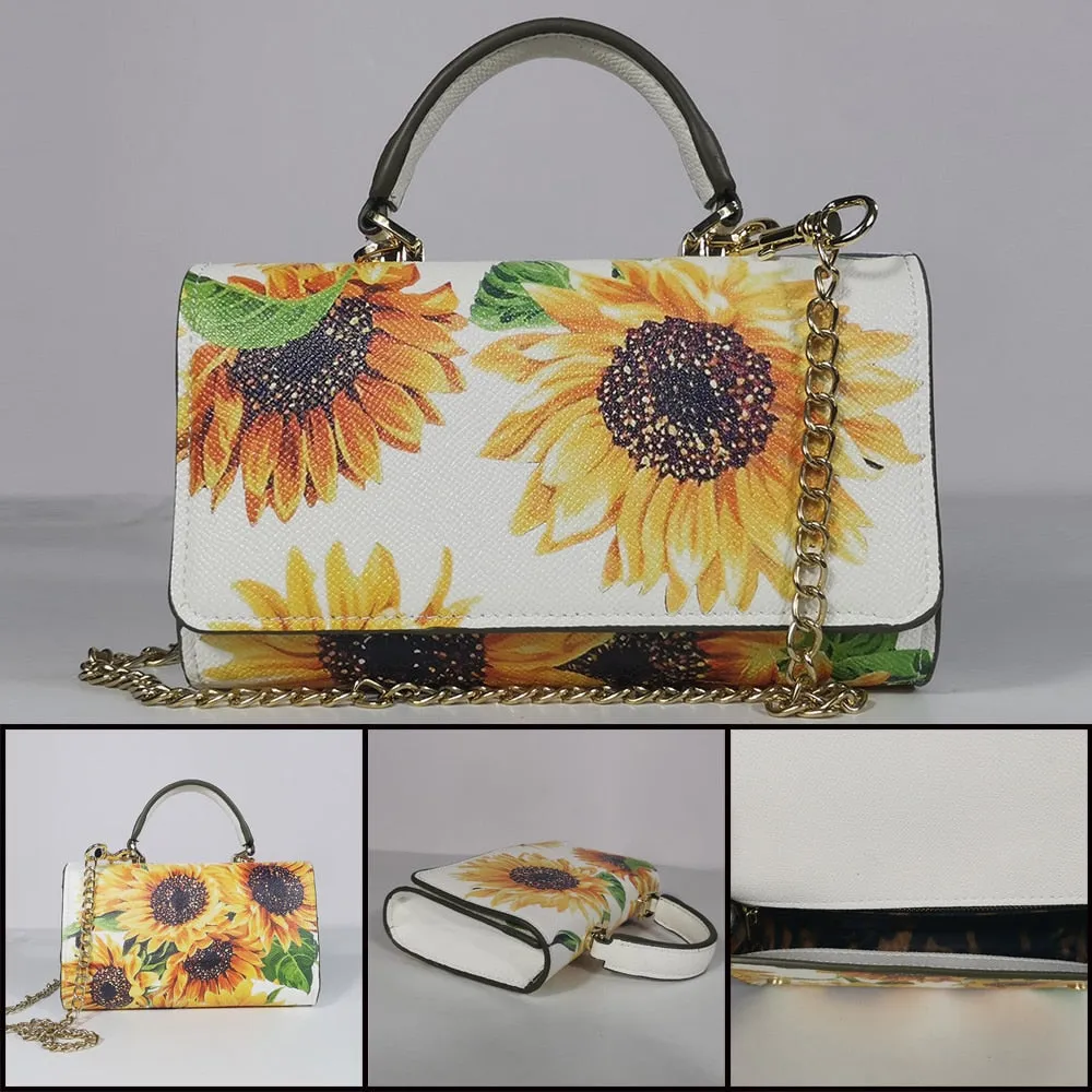 Luxury Flowered Themen vintage handbag