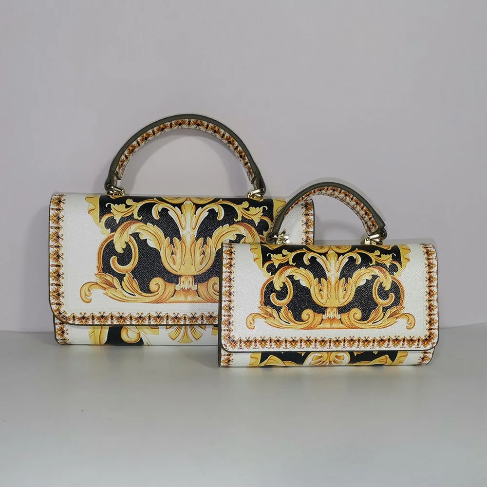 Luxury Flowered Themen vintage handbag
