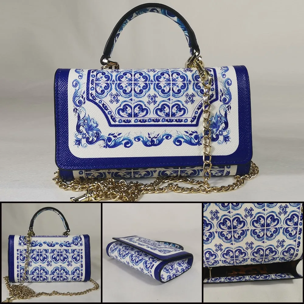 Luxury Flowered Themen vintage handbag