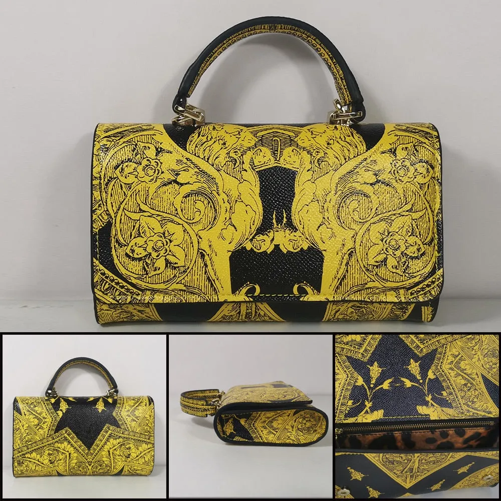 Luxury Flowered Themen vintage handbag