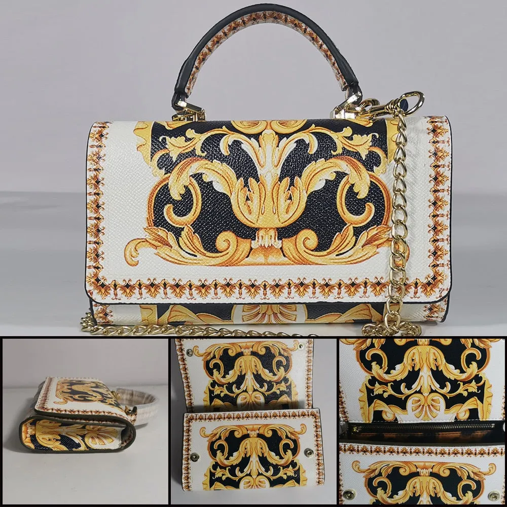 Luxury Flowered Themen vintage handbag