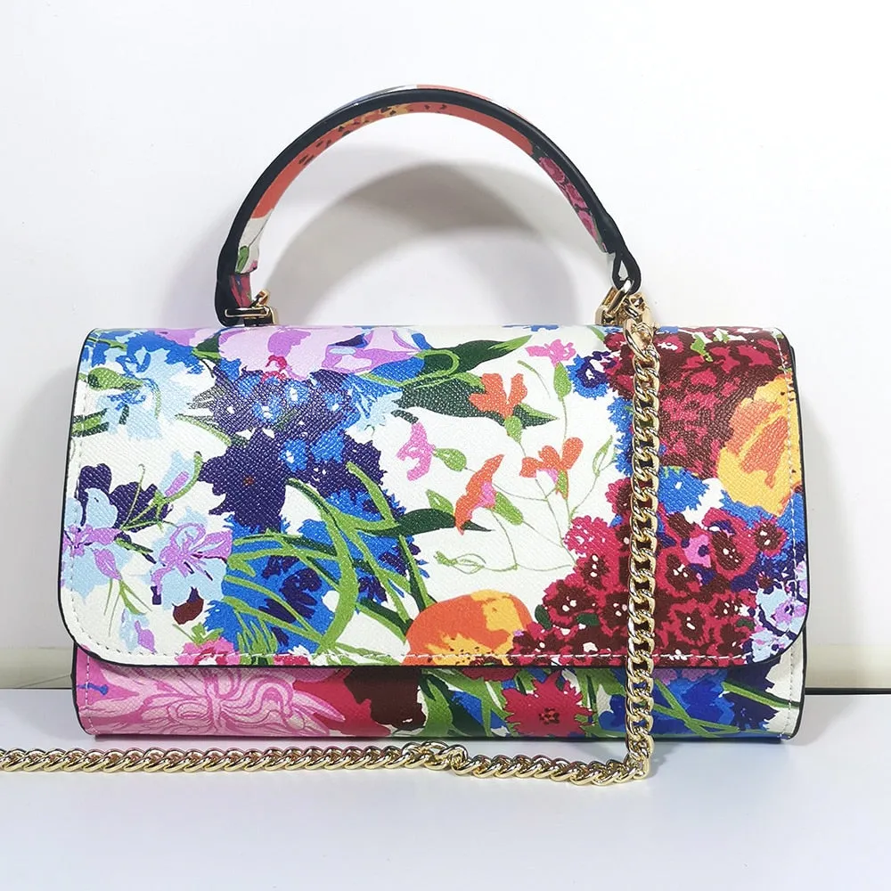 Luxury Flowered Themen vintage handbag
