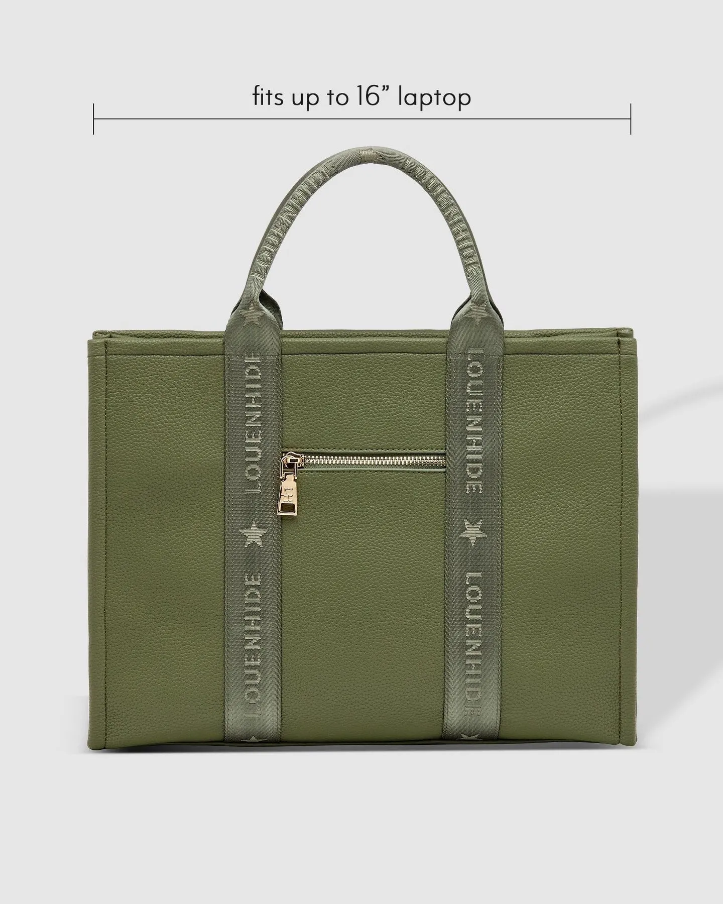 Manhattan Logo Tote Bag Khaki