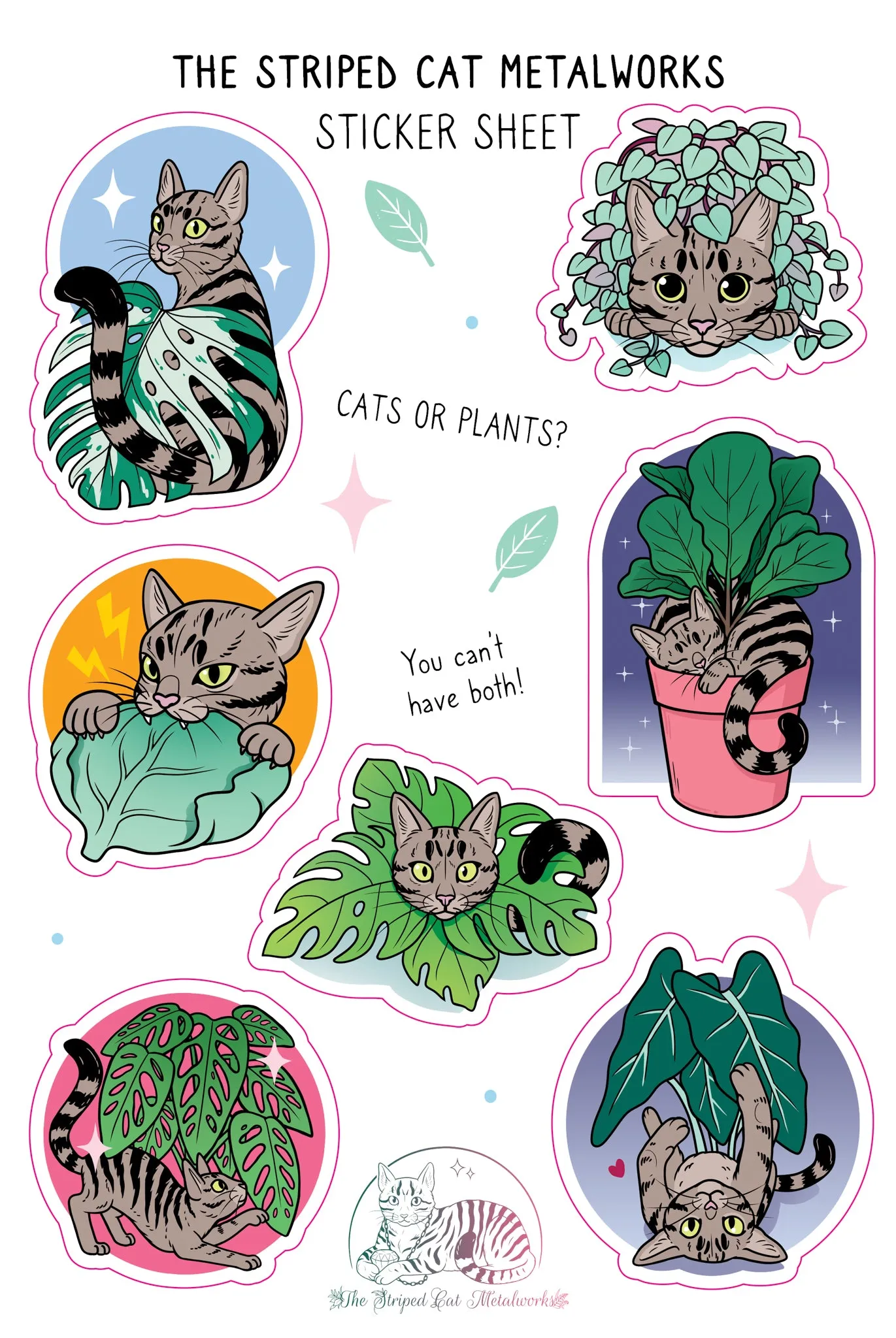 Max's Planty Sticker Sheet