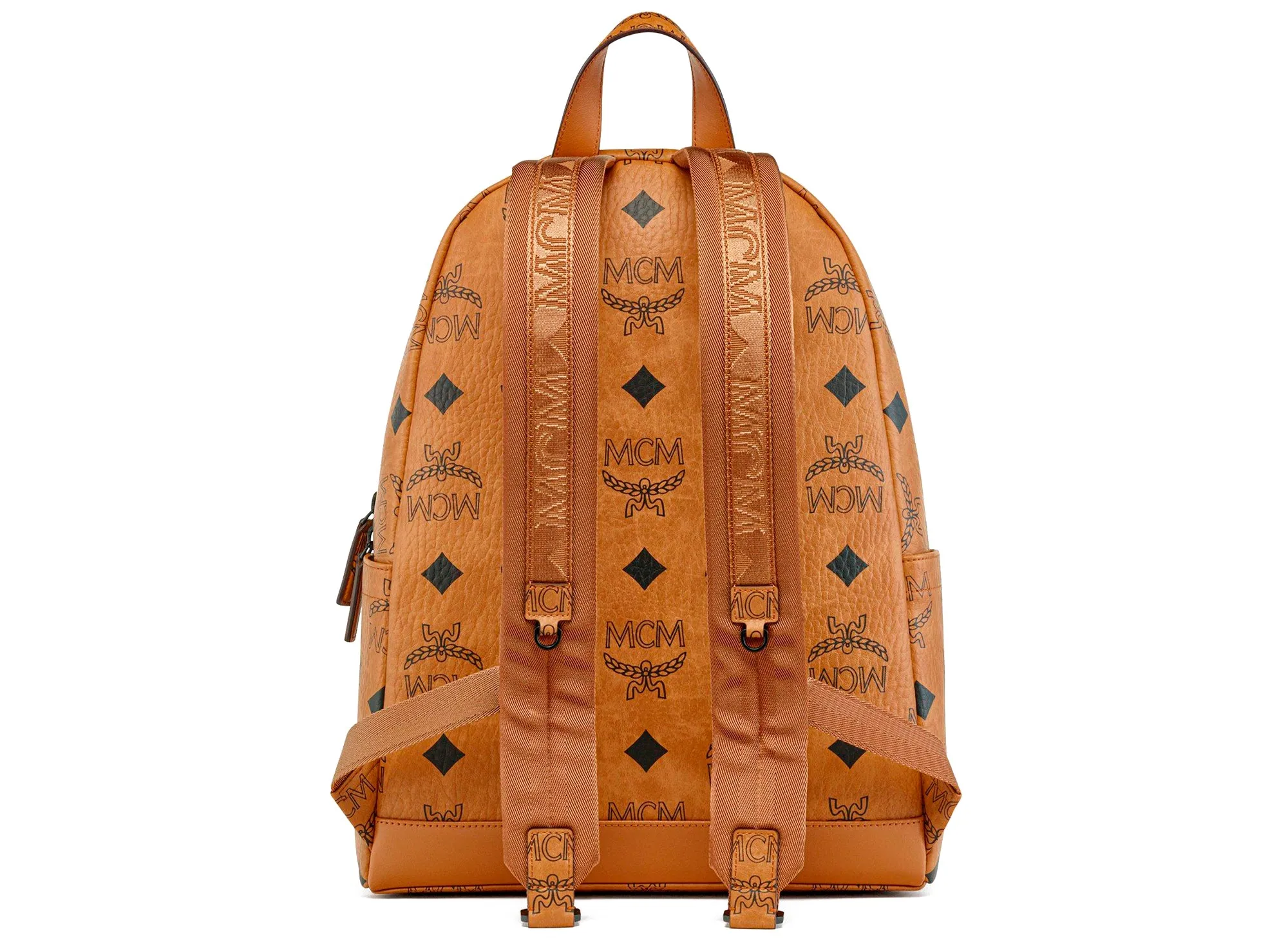 MCM Medium Stark Backpack in Cognac
