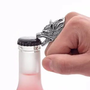 Men's Ring Viking Norse Wolf Head Gothic Biker Punk Vintage..