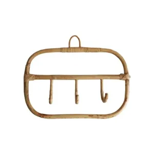 Minimalist Rattan Wall Hanging Hook
