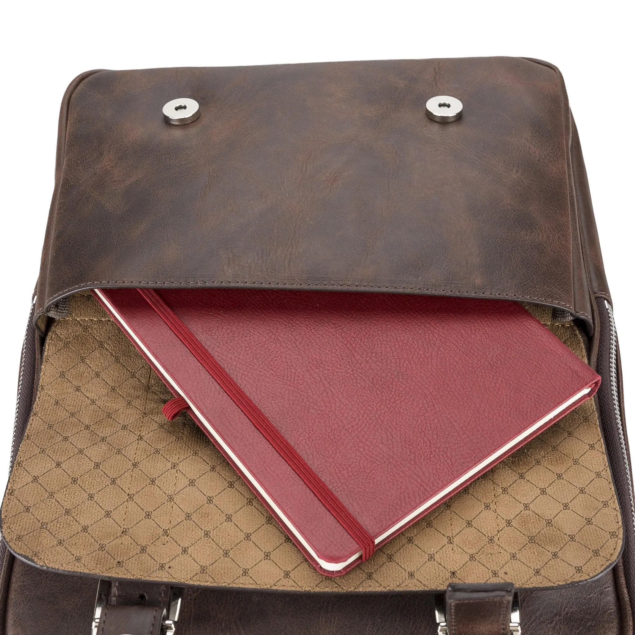 Molde Unisex Genuine Leather Backpack for Daily Life or Laptop /