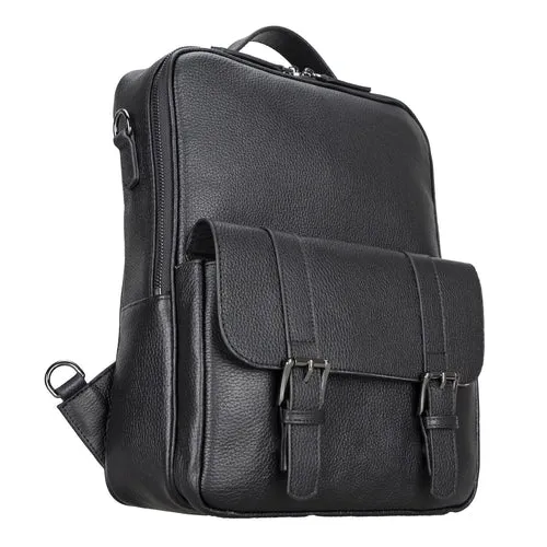 Molde Unisex Genuine Leather Backpack for Daily Life or Laptop /