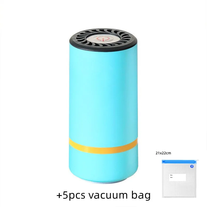 New Mini Vacuum Sealer Kitchen Portable USB Electric AirPump