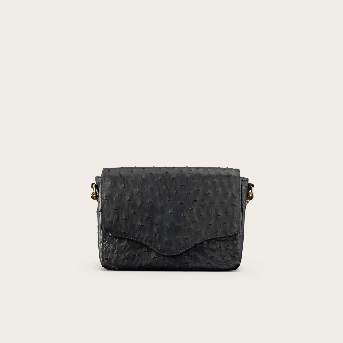 Ostrich Shoulder Bag