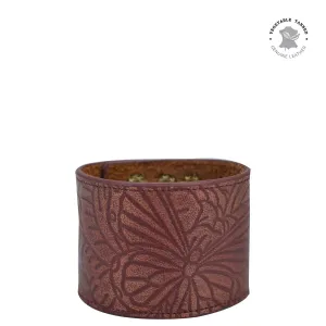 Painted Leather Cuff - 1176