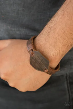 Paparazzi Boot Camp Bracelet Brown