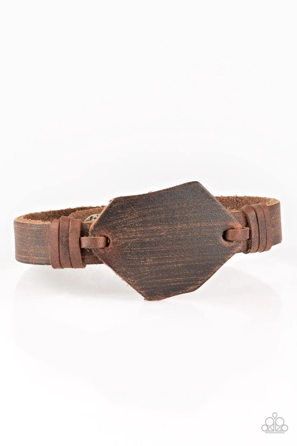 Paparazzi Boot Camp Bracelet Brown