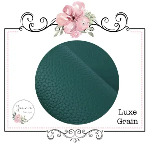 Pebble Grain Vegan Faux Leather • Dark Bottle Green