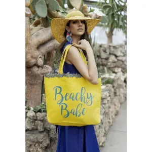 Peela Yellow Tote Bag