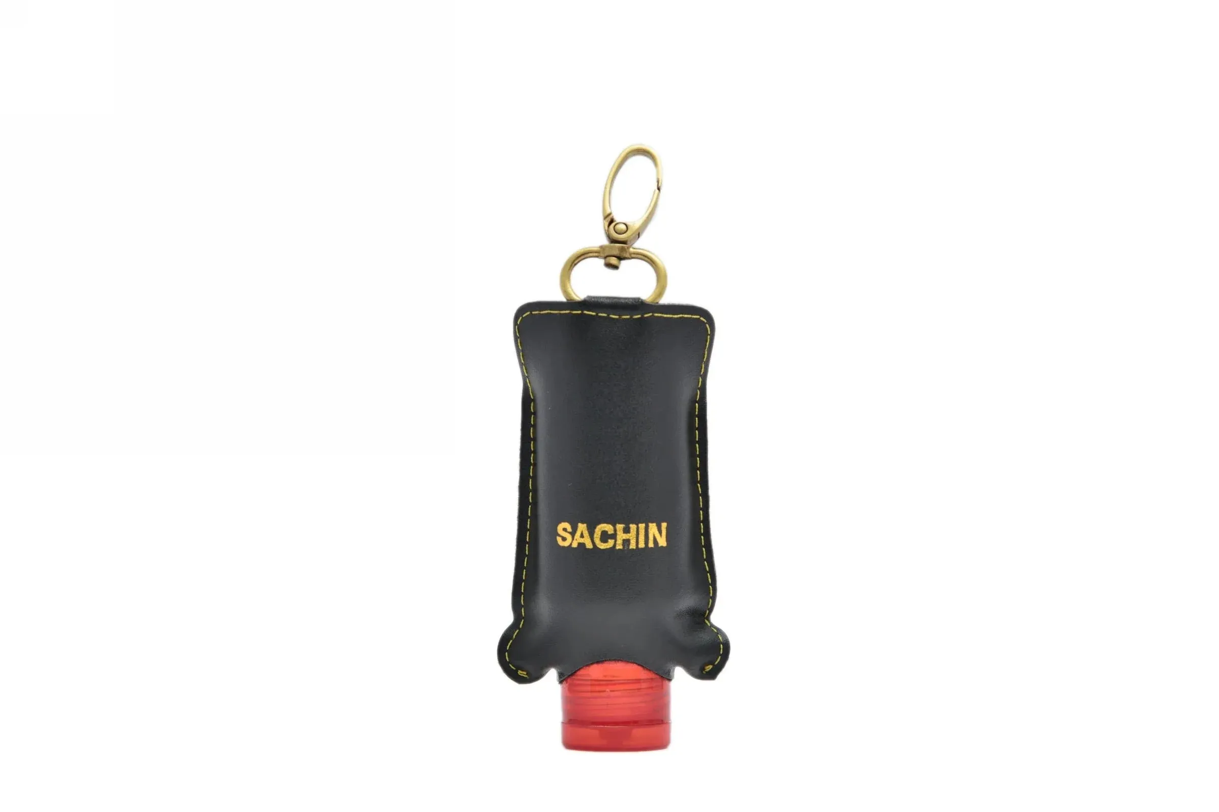 Personalized Sanitizer Holder - Black