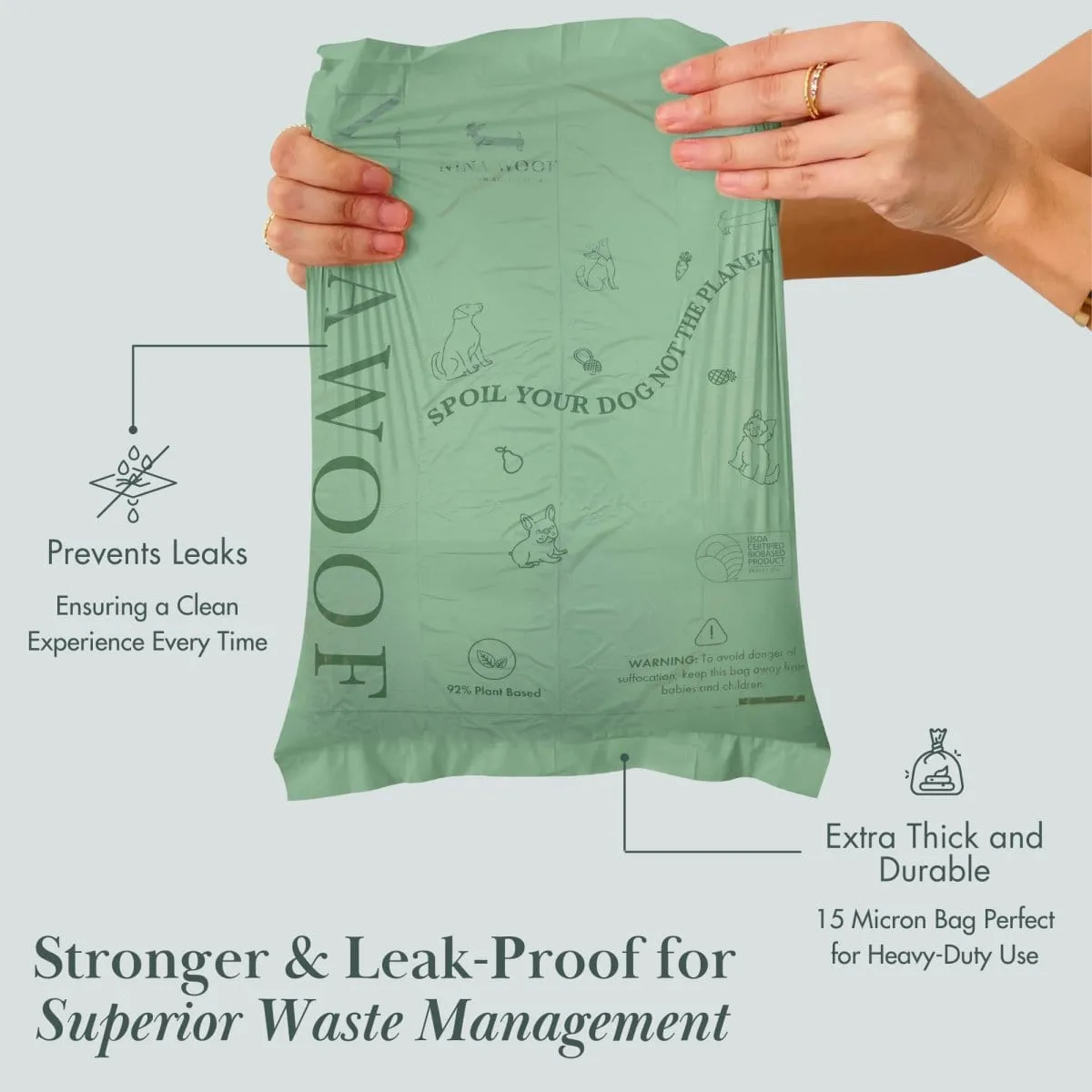 Plant Based Waste Bags | Multiple Sizes