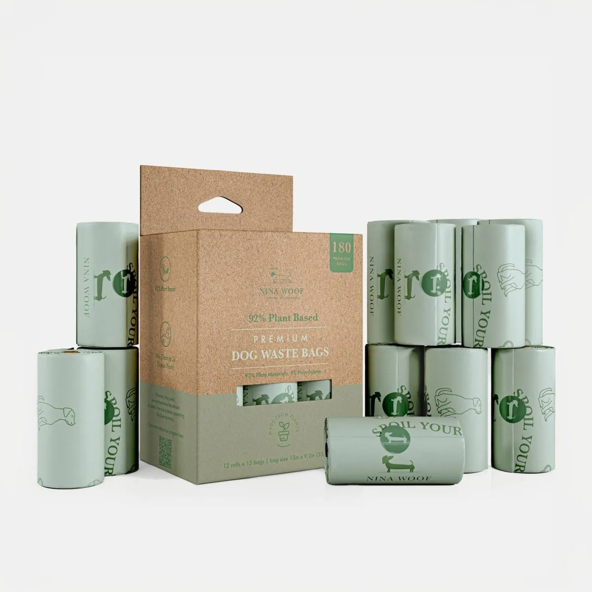 Plant Based Waste Bags | Multiple Sizes
