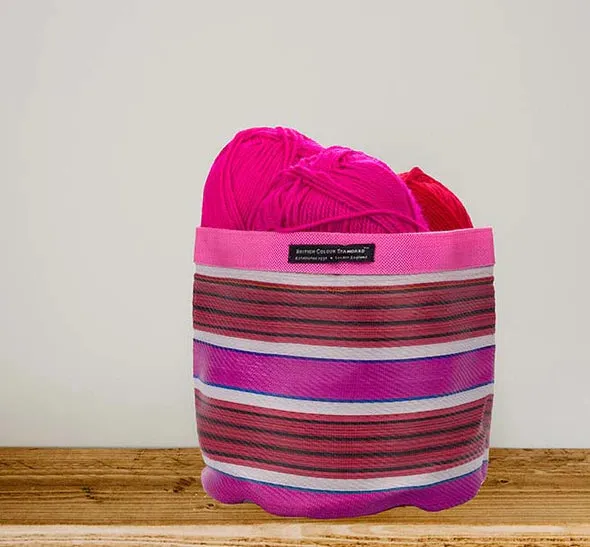 Plant Pot Holder Recycled - Medium, 22 cm x 22 cm